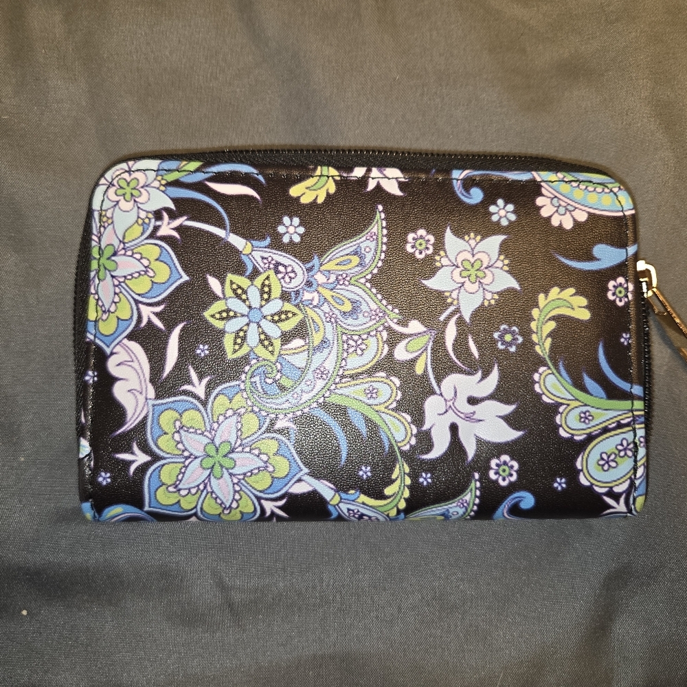 Floral Patterned Wallet